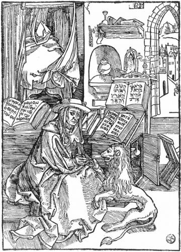 Albrecht Dürer, Saint Jérôme, 1492
