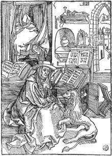 Albrecht Dürer, Saint Jérôme, 1492