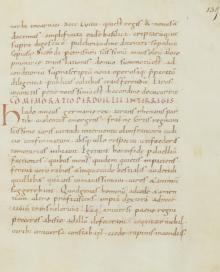 Heirric d'Auxerre, fol. 135 du manuscrit Paris, BnF, latin 13757 (Gallica)