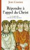Jean Cassien, Répondre à l'appel du Christ (couverture)