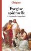 Origène, Exégèse spirituelle. V (couverture)