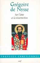 Grégoire de Nysse, Sur l'âme et la résurrection (couverture)