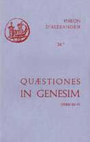 Philon d'Alexandrie, Quaestiones in Genesim III-VI (couverture)