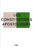 Les Constitutions apostoliques (couverture)